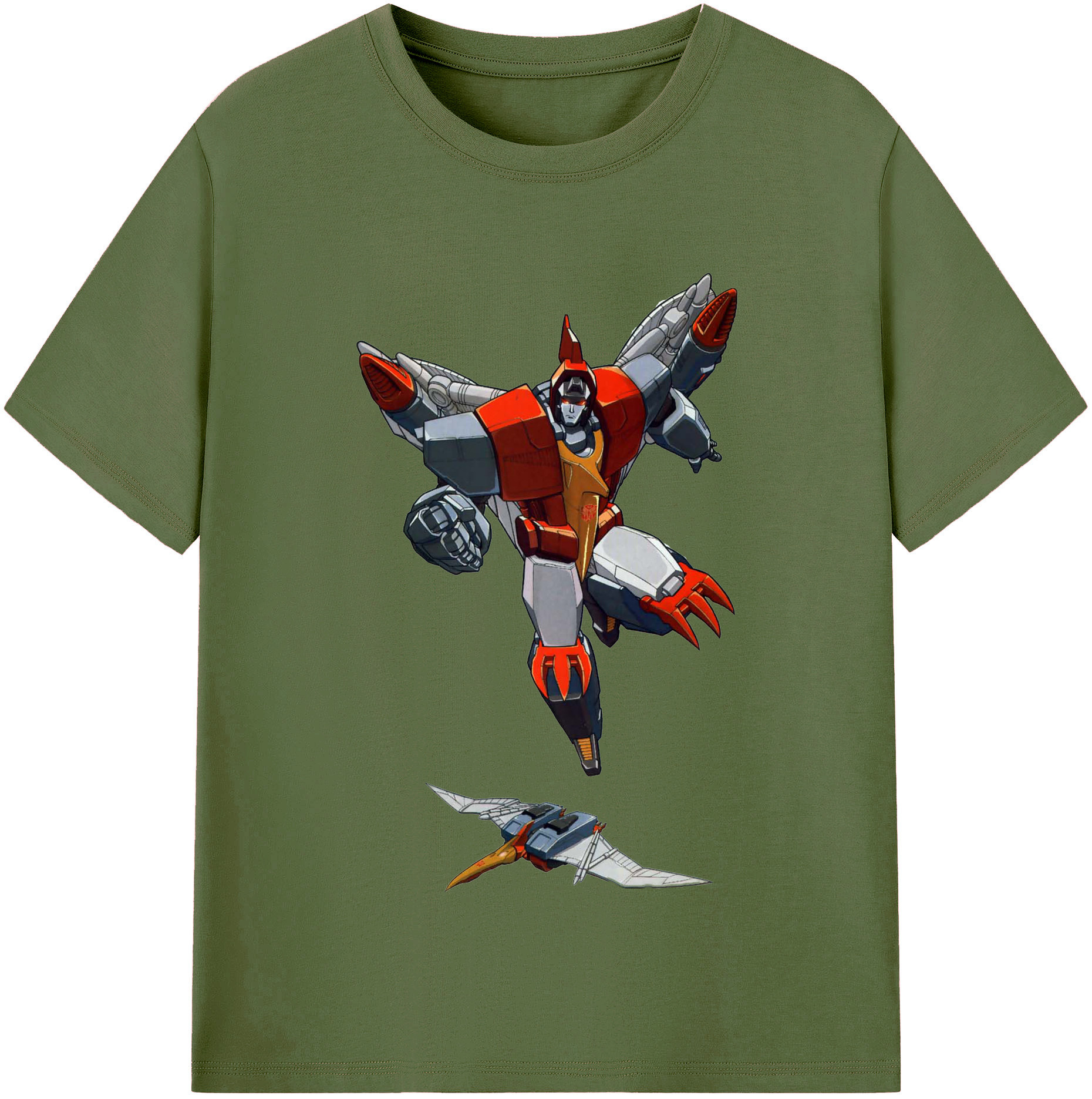 （画像用）  綿100％半袖Tシャツ（フロントプリント）